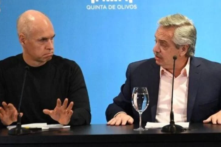 Reanudan las reuniones Alberto Fernández y Rodríguez Larreta por la escalada de casos