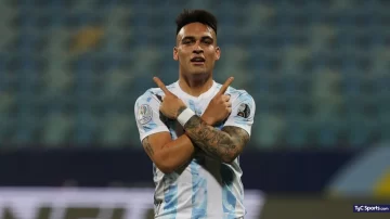 Lautaro Martínez, baja en Argentina para visitar a Paraguay Lautaro Martínez, baja en Argentina para visitar a Paraguay
