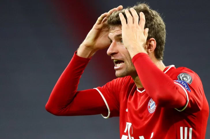 Thomas Müller dio positivo por coronavirus y se pierde la final del Mundial de Clubes