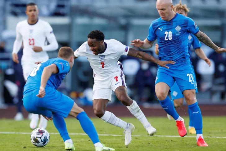 Inglaterra debutó con un triunfo ante Islandia en la Liga de las Naciones