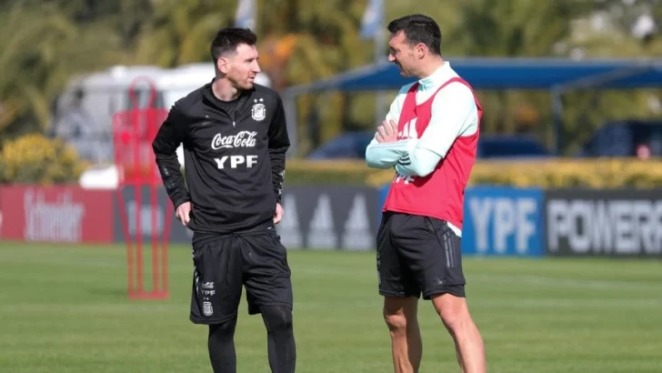 Scaloni confirmó que Messi será titular en San Juan Scaloni confirmó que Messi será titular en San Juan