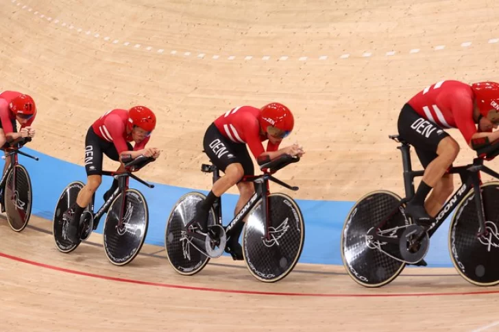 Acusan al equipo danés de ciclismo de hacer trampa en los Juegos Olímpicos