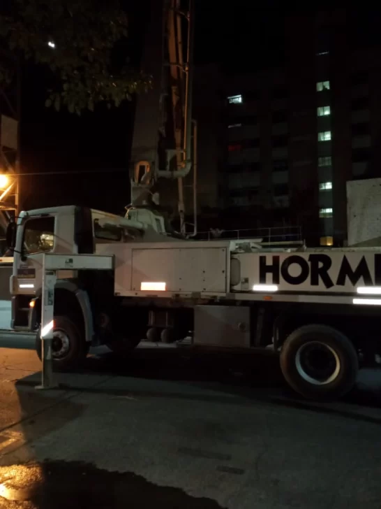 Avanza la obra del Hotel Del Bono Centro con el hormigonado de la losa de fundación Avanza la obra del Hotel Del Bono Centro con el hormigonado de la losa de fundación