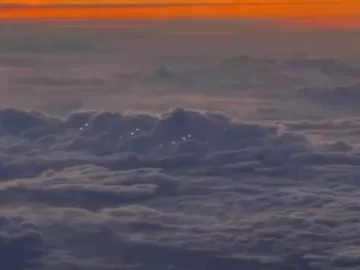 Captaron una supuesta flota de ovnis en Hong Kong Captaron una supuesta flota de ovnis en Hong Kong