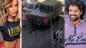 Luciano Castro y Flor Vigna se mostraron a los besos en un gimnasio Luciano Castro y Flor Vigna se mostraron a los besos en un gimnasio