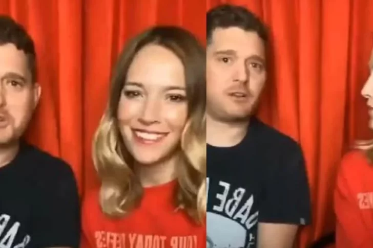 Los violentos gestos de Michael Bublé con Luisana Lopilato que causaron indignación