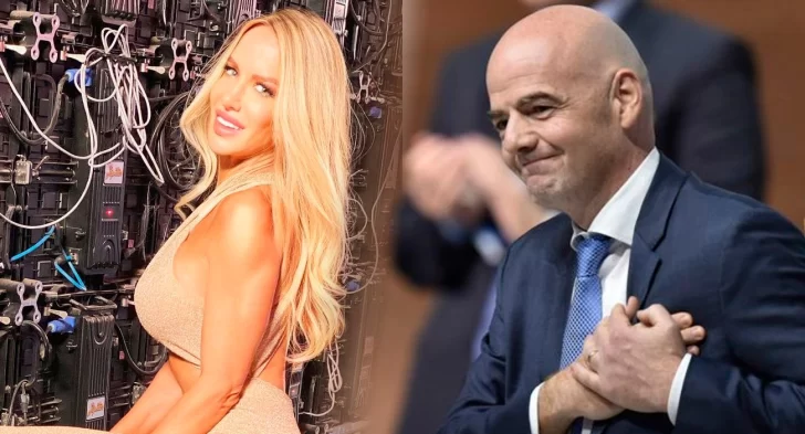 El presidente de la FIFA quiso comunicarse con Macri y terminó chateando con Luli Salazar El presidente de la FIFA quiso comunicarse con Macri y terminó chateando con Luli Salazar