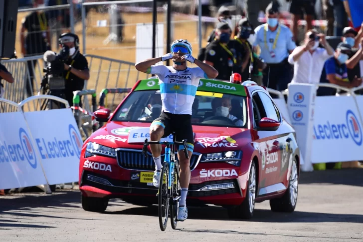 Lutsenko ganó la sexta etapa del Tour de Francia y Yates continúa como líder