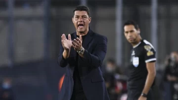 La alegría de Battaglia: “Ganarle a River siempre es especial” La alegría de Battaglia: “Ganarle a River siempre es especial”