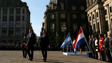 Macri fue recibido por la reina Máxima Macri fue recibido por la reina Máxima