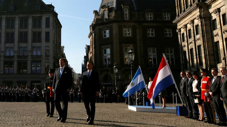 Macri fue recibido por la reina Máxima Macri fue recibido por la reina Máxima