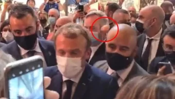Le tiraron un huevazo a Emmanuel Macron y reaccionó: “Si tiene algo que decirme que venga” Le tiraron un huevazo a Emmanuel Macron y reaccionó: “Si tiene algo que decirme que venga”