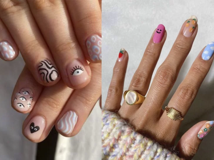 “Mix & match”, la nueva moda en manicura que se impone desde Europa “Mix & match”, la nueva moda en manicura que se impone desde Europa