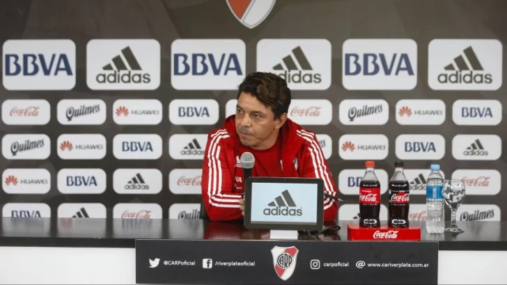 Gallardo confirmó el equipo sin cambios y dijo que “esto no se define el jueves” Gallardo confirmó el equipo sin cambios y dijo que “esto no se define el jueves”