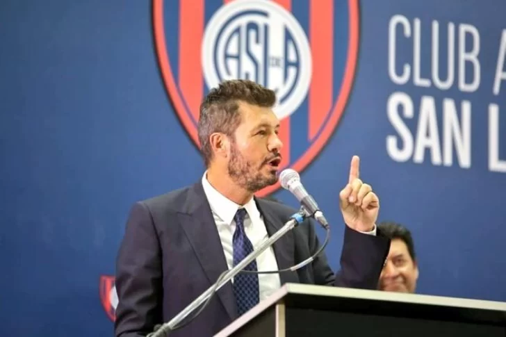 Tinelli, al frente de la Superliga