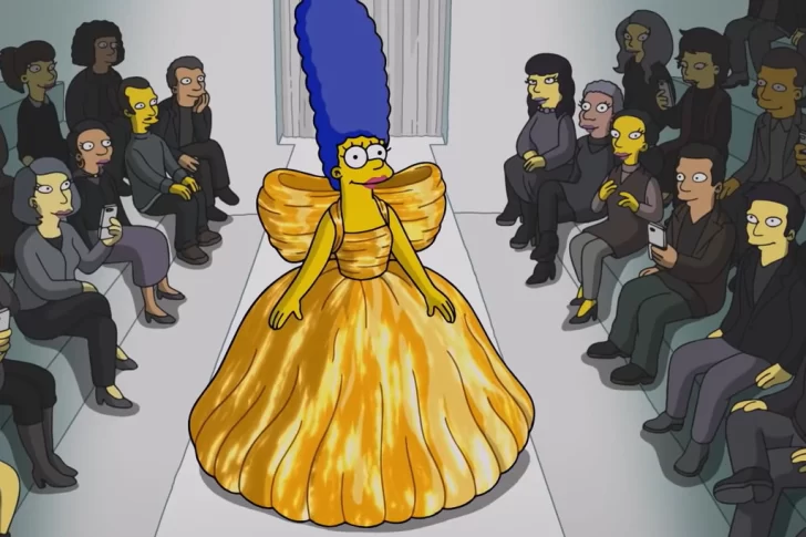 Balenciaga presentó su nueva colección con un capítulo de Los Simpsons