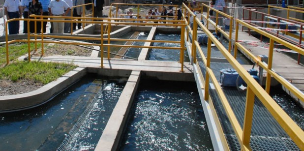 Tras la denuncia de OSSE, realizaron una inspección ocular en la planta de Marquesado Tras la denuncia de OSSE, realizaron una inspección ocular en la planta de Marquesado