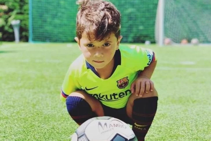 El nuevo viral de Mateo Messi que divierte a las redes