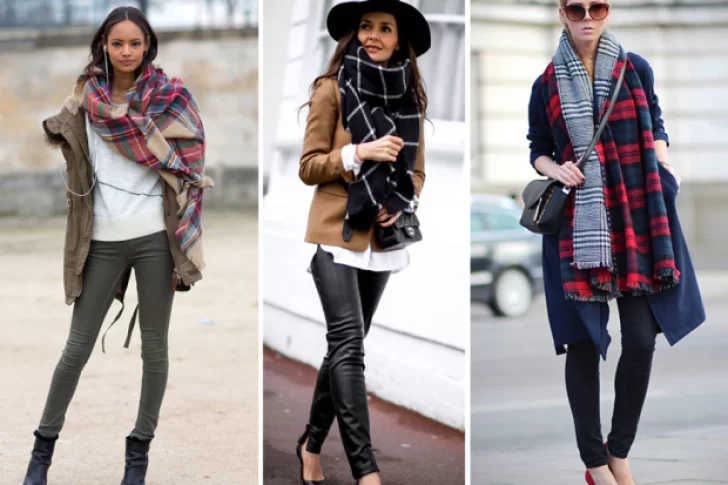 Maxi bufandas: tips para usar el accesorio de este invierno