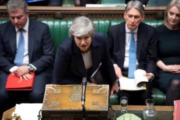 El Parlamento inglés rechazó un Brexit sin acuerdo con la UE El Parlamento inglés rechazó un Brexit sin acuerdo con la UE