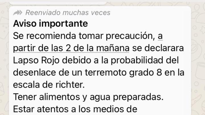 Desmienten un mensaje viral del INPRES Desmienten un mensaje viral del INPRES