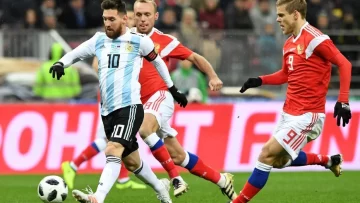 Messi se sumó al seleccionado argentino en Venezuela