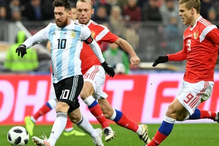 Messi llegó al país para el partido de la Selección contra Venezuela