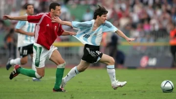 Un día como hoy Messi hacía su insólito debut en la Selección argentina Un día como hoy Messi hacía su insólito debut en la Selección argentina