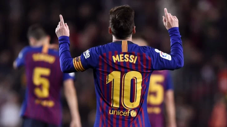 Messi, el máximo goleador del año
