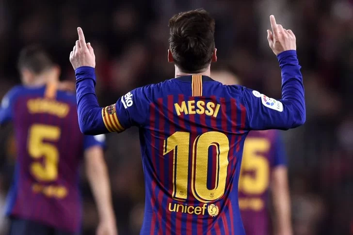 Messi, el máximo goleador del año