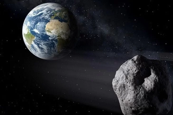 La imagen del gran asteroide que pasó cerca de la Tierra este miércoles