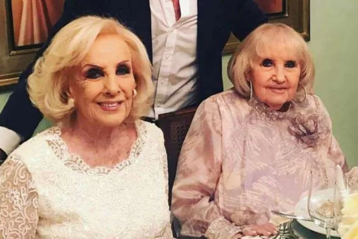 El sentido mensaje de Mirtha por la muerte de su hermana: “No tengo consuelo”
