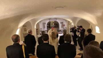 En el Vaticano, Alberto Fernández participó de una misa “por la reconciliación” En el Vaticano, Alberto Fernández participó de una misa “por la reconciliación”