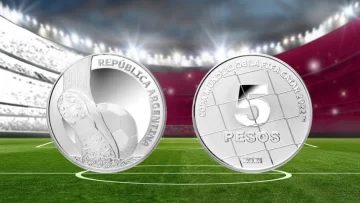 El Banco Central emitió una moneda por el Mundial de Qatar 2022 El Banco Central emitió una moneda por el Mundial de Qatar 2022