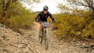 En Iglesia, organizaron una carrera de mountain bike donde reina la solidaridad En Iglesia, organizaron una carrera de mountain bike donde reina la solidaridad
