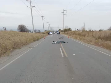 Lo encontraron muerto en medio de la calle y suponen que fue víctima de un accidente