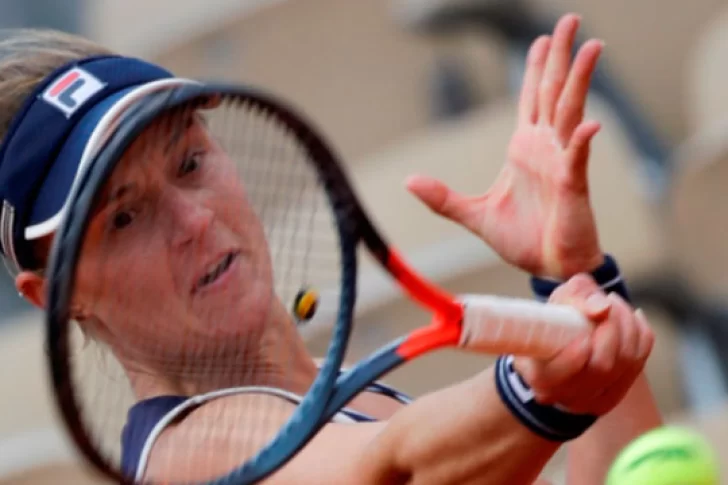 La tenista argentina Nadia Podorosca busca la final en Roland Garros