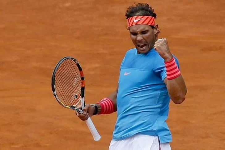 Nadal alcanzó la final de Roma tras vencer al gigante Opelka