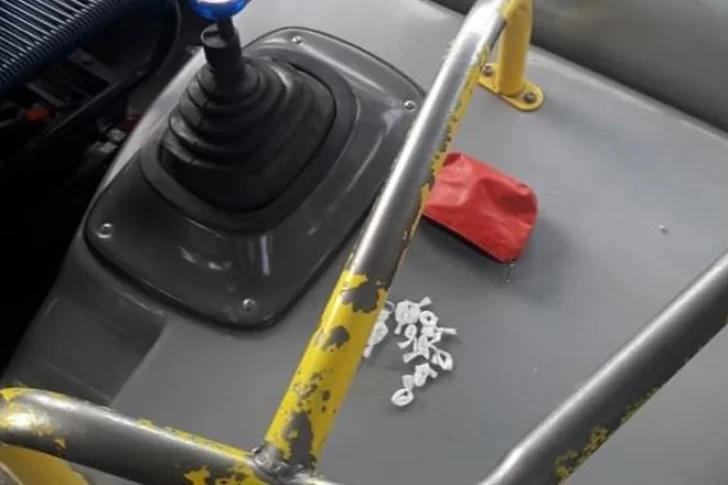 Manejaba un micro y aprovechaba para vender cocaína