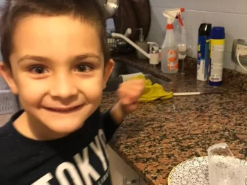 La película argentina retro que eligió un nene como temática de su cumpleaños La película argentina retro que eligió un nene como temática de su cumpleaños