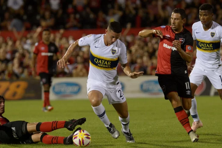 Boca rescató un punto ante Newell’s en el debut oficial de Alfaro