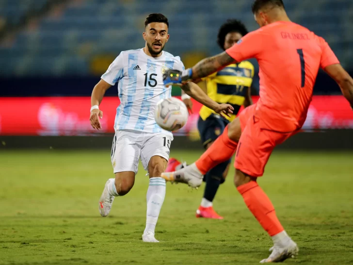 “Messi nos contagia a todos”, dijo Nicolás González “Messi nos contagia a todos”, dijo Nicolás González