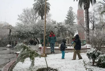 Anuncian posibles nevadas para el Gran San Juan Anuncian posibles nevadas para el Gran San Juan