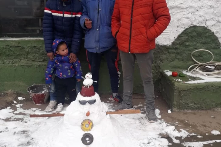 Nieve en la primavera sanjuanina: la reserva Don Carmelo, pintada de blanco
