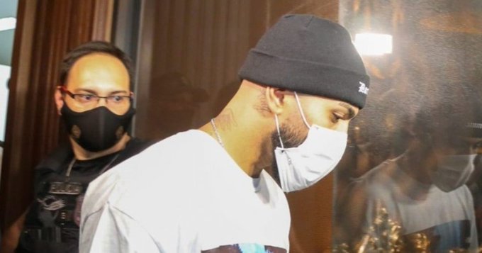 Gabigol fue detenido en un casino clandestino en San Pablo Gabigol fue detenido en un casino clandestino en San Pablo