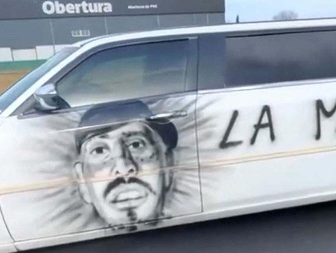 Familiares, amigos y seguidores despidieron a El Noba en Florencio Varela