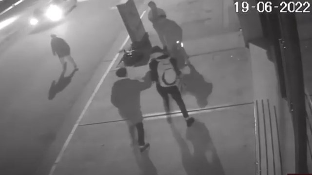 [VIDEO] El momento en el que matan al turista en Mar del Plata