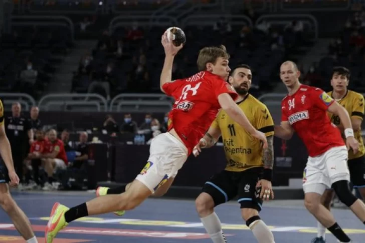 Los Gladiadores cayeron con Dinamarca y quedaron segundos en el grupo D