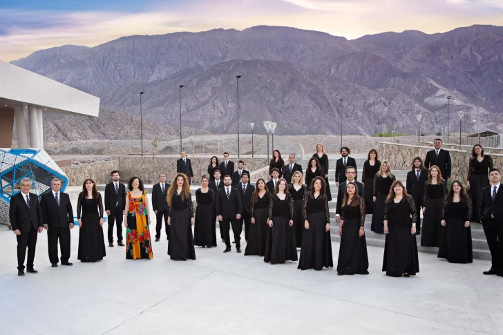 Canto con paisaje local