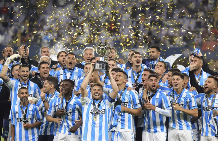 Racing se dio el gran gusto Racing se dio el gran gusto